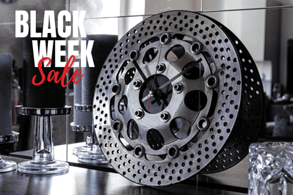 Wanduhr - Uhr aus Motorradbremsscheibe (Classic Edition 3.0) - Mortal Engines Interior Design